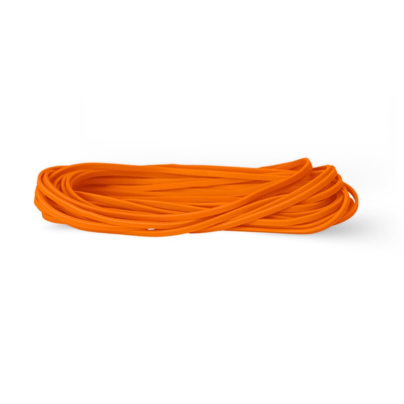 Alliance Non-Latex Rubber Bands, Size #117B (7" x 1/8"), 4 oz. Bag Contains Approx. 63 Bands, Orange (37178) - Image 2